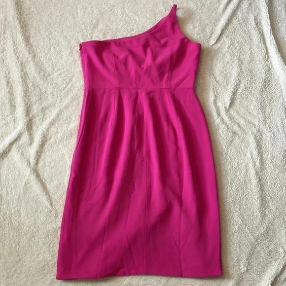 Dress the Population One Shoulder Crepe Dress - Picture 7 of 9